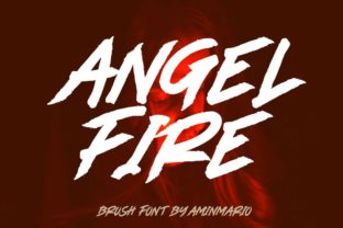 Angel Fire: Where Brush Pen Meets Pencil Magic