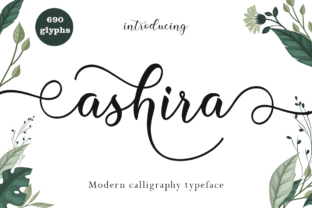 Ashira Is the Script That Makes Everything You Design Feel a Little More Personal