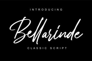 Bellarinde: Minimalist Script Style for Authentic Design