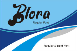 Blora: Where Thick Letterforms Meet Timeless Script Elegance