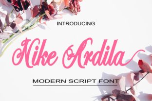 Discovering Nike Ardila: A Gorgeous Script Font with Authentic Charm