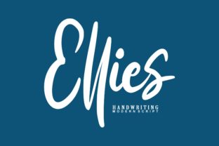 Ellies: A Handwritten Modern Script That Brings Calligraphy into Everyday Design Work