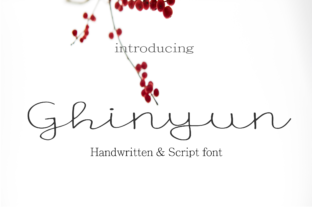 Ghinyun: A Round and Cute Script Font That Brings Warmth to Every Project