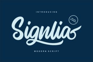 Is Signlia the Right Modern Calligraphy Font for Your Next Project?