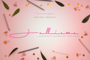 Jullianne: A Luxurious Minimalist Monoline Script for Designers Who Value Subtle Sophistication