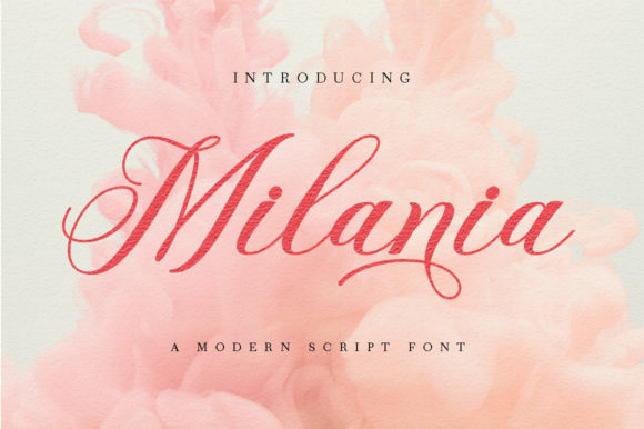 Milania: Mastering the Romantic Hand-Lettered Font for Flawless Designs