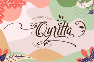 Quritta: Authentic Charm in a Cute Calligraphy Script