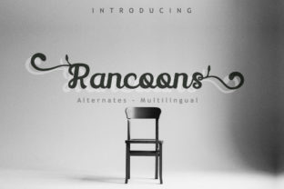 Rancoons: A Gorgeous Script Font with Playful Charm