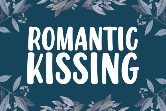 Romantic Kissing: A Playful Script Font with Heart