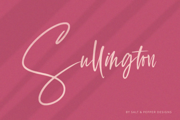 The Quiet Confidence of Sullington: Why This Script Font Deserves a Place in Your Design Toolkit