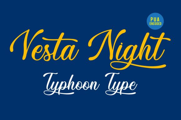 Vesta Night: Evaluating a Feature-Rich Script Font for Your Projects